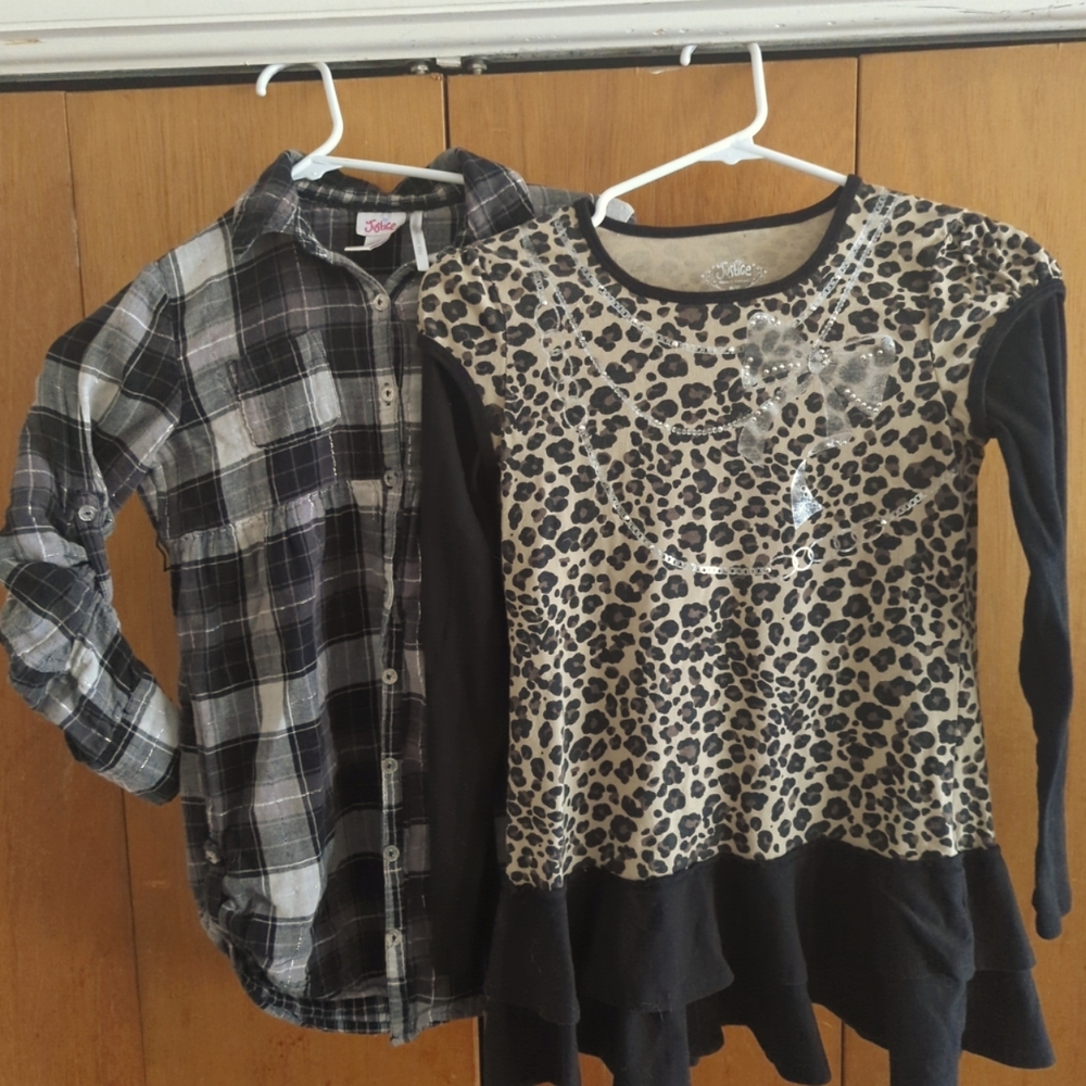 Girls Fall Justice Blouses Size 12